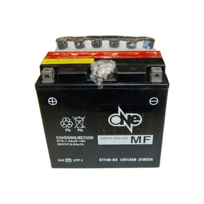 One Batteria Moto YT14Bbs Con Acido Predosato a Corredo