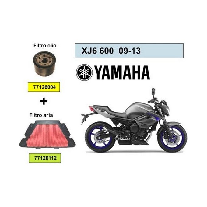 One Kit Filtro aria e olio Yamaha Xj6 600 09-13
