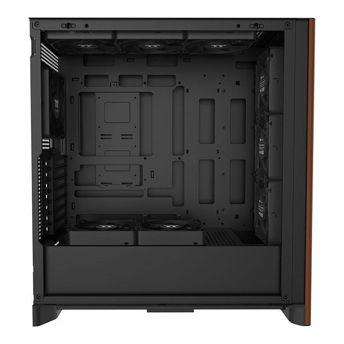 Thermaltake 4711658544544 S370 WS Case Midi Tower ATX E-ATX Micro-ATX Mini-ITX con 4 ventole 120 mm CT120 PWM Vetro Temperato colore Nero