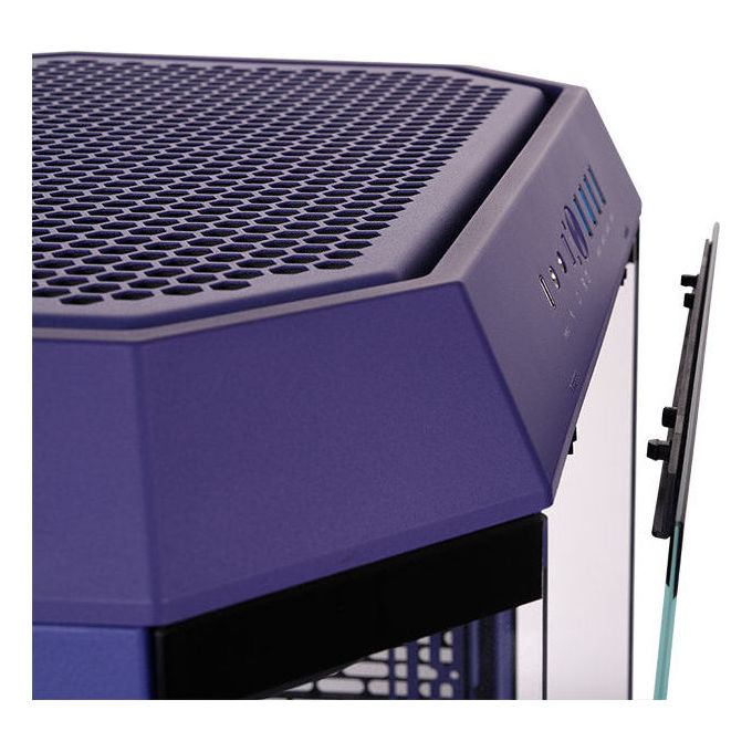 Thermaltake 4711475649798 The Tower 600 Case PC Midi Tower ATX con vetro temperato e ventole 140 mm incluse colore Blu