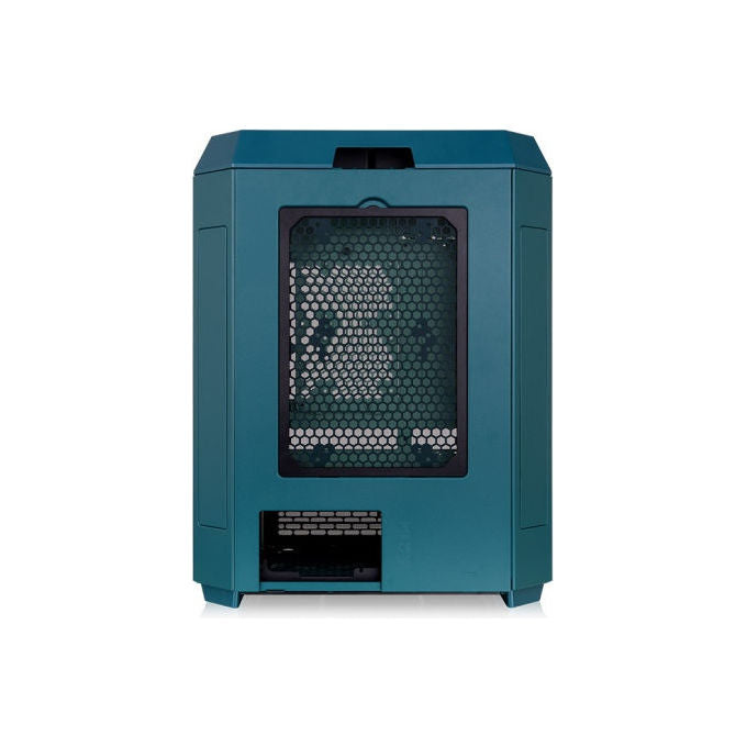 Thermaltake CA-1Z1-00MTWN-00 The Tower 600 Case Midi Tower Fattore di forma ATX Mini ITX e micro ATX con vetro temperato e illuminazione RGB colore Colore benzina