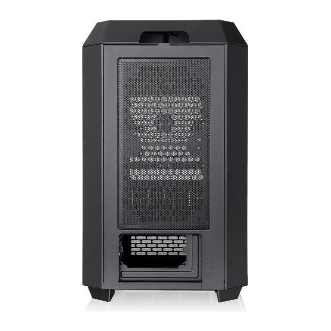 Thermaltake CA-1Z9-00S1WN-00 The Tower 250 Case PC Mini Tower Mini-ITX con Display LCD 3.9'' colore Nero Bianco