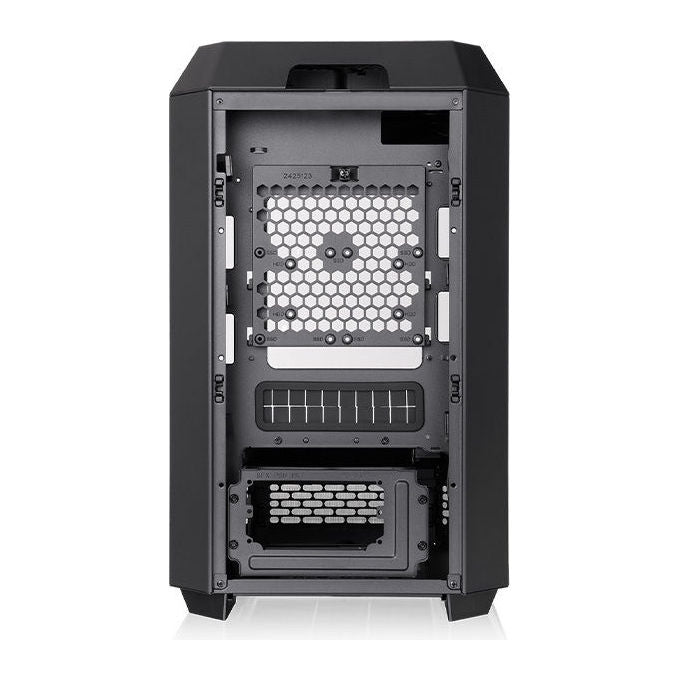 Thermaltake CA-1Z9-00S1WN-00 The Tower 250 Case PC Mini Tower Mini-ITX con Display LCD 3.9'' colore Nero Bianco