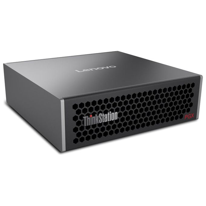 Lenovo 30KL000CIE ThinkStation PGX Mini PC Processore GB10 128 GB 1 TB SSD Wi-Fi 7 Bluetooth 5.3 DGX OS colore Nero