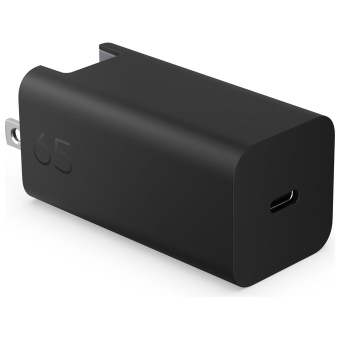 HP C90CKUT#ABB Adattatore di Alimentazione AC-DC 65W con Tecnologia Gallium Nitride USB-C colore Nero