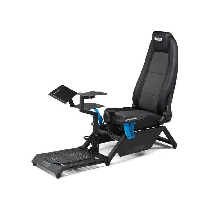 Next Level Racing NLR-S044A Flight Simulator Cockpit Microsoft Flight Simulator Edition per Altezza 120-210cm Portata Max 150Kg colore Nero