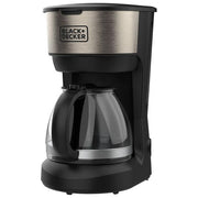 Black+Decker Caffettiera 600W Filtro Piastra Riscaldante Sistema Antidrip