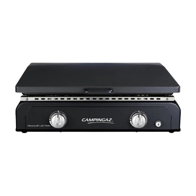 [ComeNuovo] Campingaz Piastra a Gas Blue Flame LXD Twin 2 Fuochi per Campeggio e Outdoor