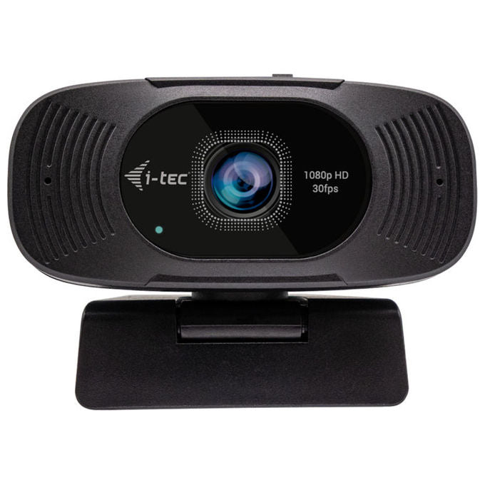 I-tec CAMSOLOMONF200 SOLOMON 200 1080p Business Webcam Risoluzione 1920 x 1080 Pixel 2 MP 85° Microfono Integrato colore Nero