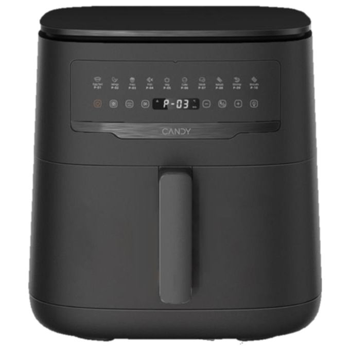 Candy CAF7 011 – Friggitrice ad aria 7 L potenza 1700 W programmi preimpostati display digitale tecnologia di cottura ad aria calda colore Nero