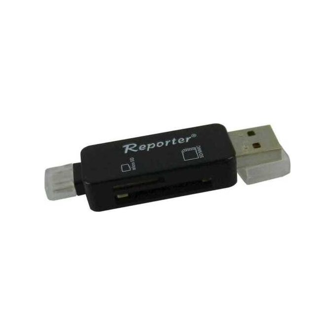 Reporter 00266 Mini Lettore Sd MicroSd OTG Usb