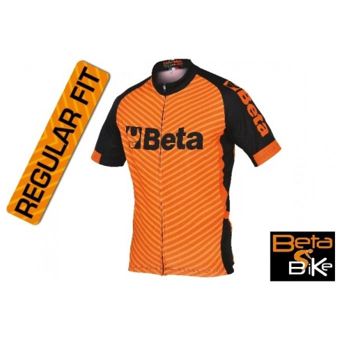 BETA Maglia Bike Regular Size Arancione per Uomini Taglia M-4XL
