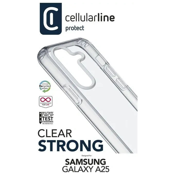 Cellular Line Cover Clear Strong per Samsung Galaxy A25 Trasparente