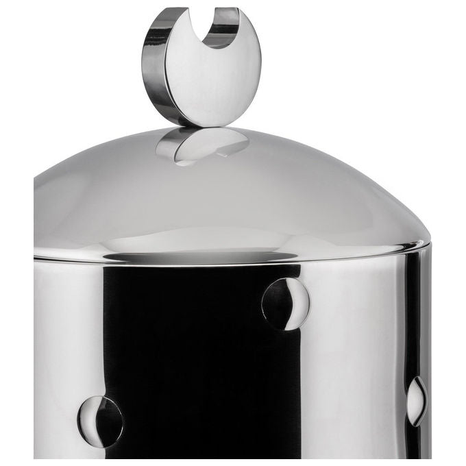 Alessi CB01 Barattolo Kalisto' 1 Acciaio Inox 18-10 Alluminio Capacita' 114 cl colore Acciaio