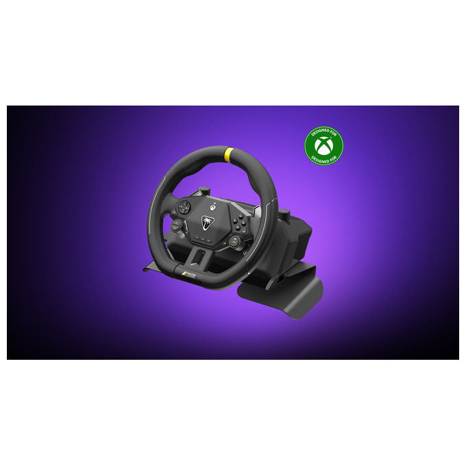 Turtle Beach TBR-2102-05 Racer Sistema di Volante Wireless con Licenza Ufficiale per Xbox Series X-S Xbox One e PC Windows Connessione Wireless 2.4 GHz Autonomia 30 h Colore Nero