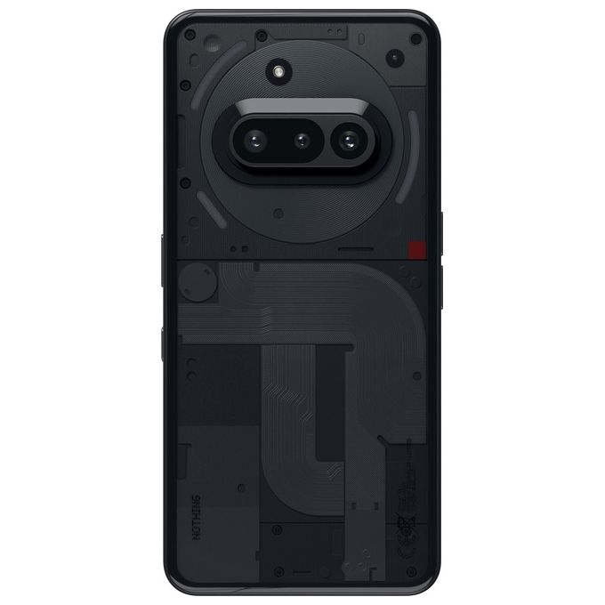 Nothing A059 Phone 3a Smartphone 5G 6.77'' 8GB 128GB Dual SIM Snapdragon 7s Gen 3 Tripla Camera 50MP Batteria 5000mAh colore Nero