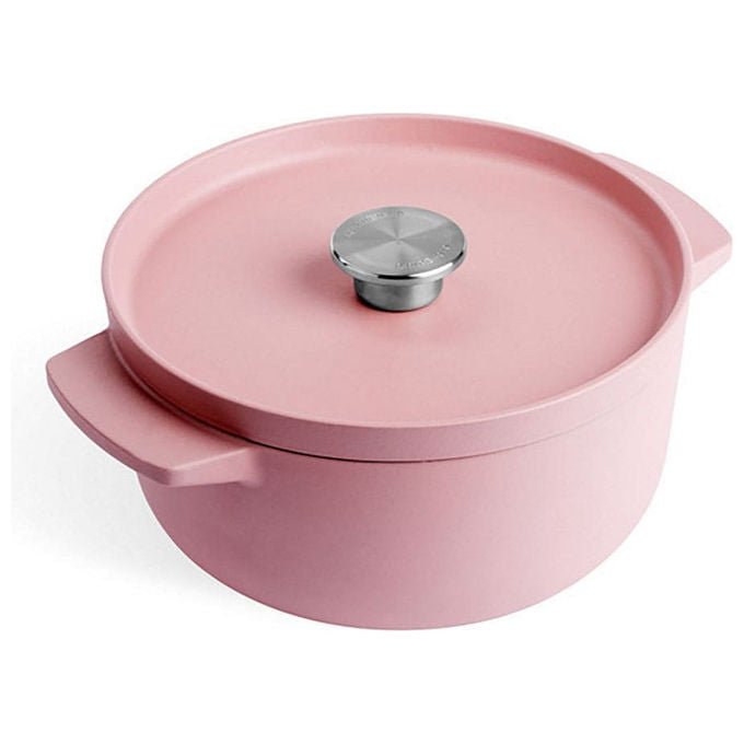 KitchenAid CC007430-001 Casseruola in Ghisa Smaltata Dried Rose 22 cm 3.3 L Forno Fino a 260°C colore Dried Rose