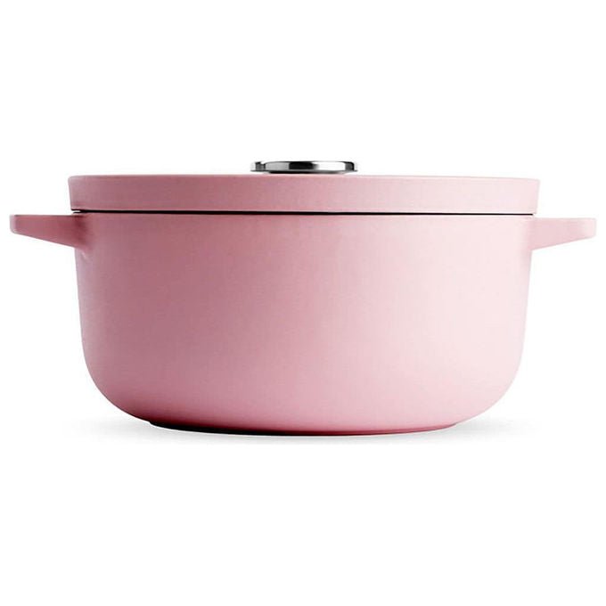 KitchenAid CC007430-001 Casseruola in Ghisa Smaltata Dried Rose 22 cm 3.3 L Forno Fino a 260°C colore Dried Rose