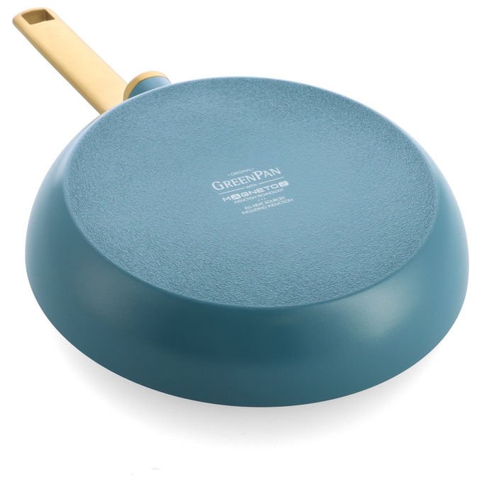 GreenPan CC009174-001 Evolution Padella Multiuso Diametro 30 cm Rivestimento Antiaderente in Ceramica Senza PFAS colore Blu