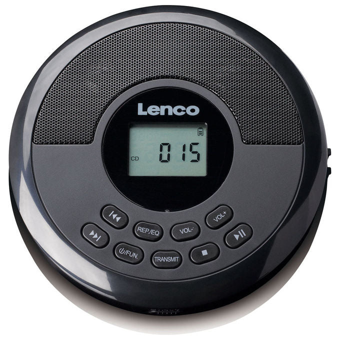 Lenco CD-340BK Lettore CD portatile con Bluetooth 5.0 e altoparlanti integrati colore Nero