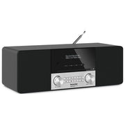 TechniSat DIGITRADIO 3 ASA Radio Digitale DAB DAB+ FM con Display OLED e Antenna Esterna colore Nero Argento
