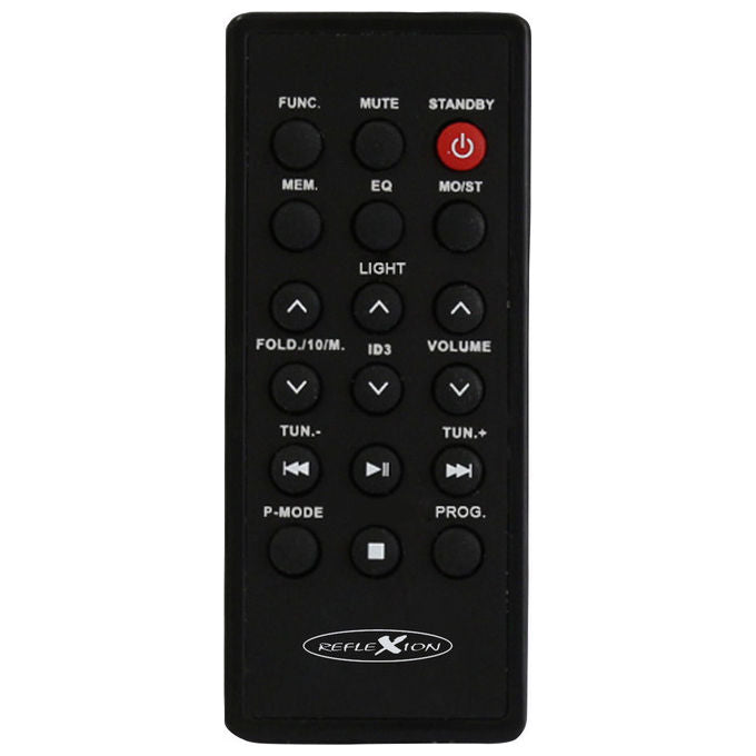 Reflexion CDR900BT Impianto Stereo Portatile con Bluetooth Radio FM Lettore CD e Supporto MP3 USB SD Nero Arancione colore Nero Arancione
