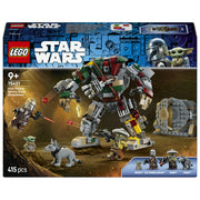 Lego 75451 Resa dei Conti con il Droide Sentinella al Palazzo di Jabba Set da Costruzione con 4 Personaggi 415 Pezzi colore Multicolore