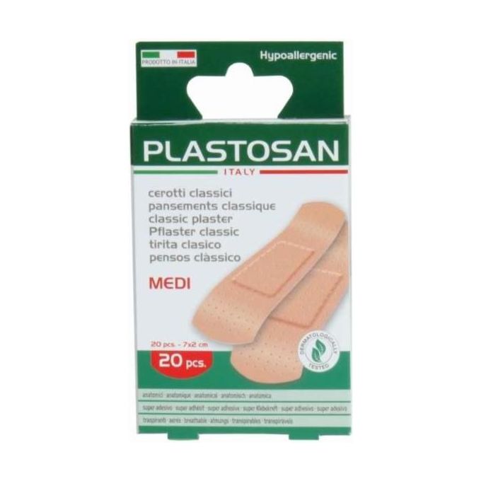 Pharmashield Plastosan 20 Cerotti 2x7cm