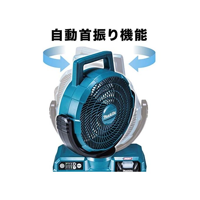 Makita ventilatore 40V per climatizzazione senza batteria compatibile con sistema di batteria Makita per ottime prestazioni