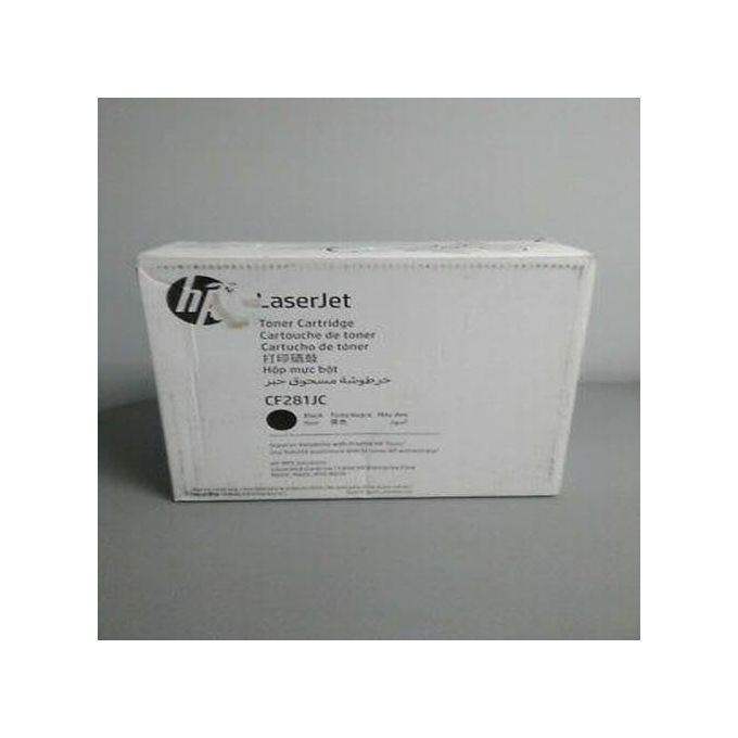 HP 81J Black Contract LaserJet Toner Cartridge