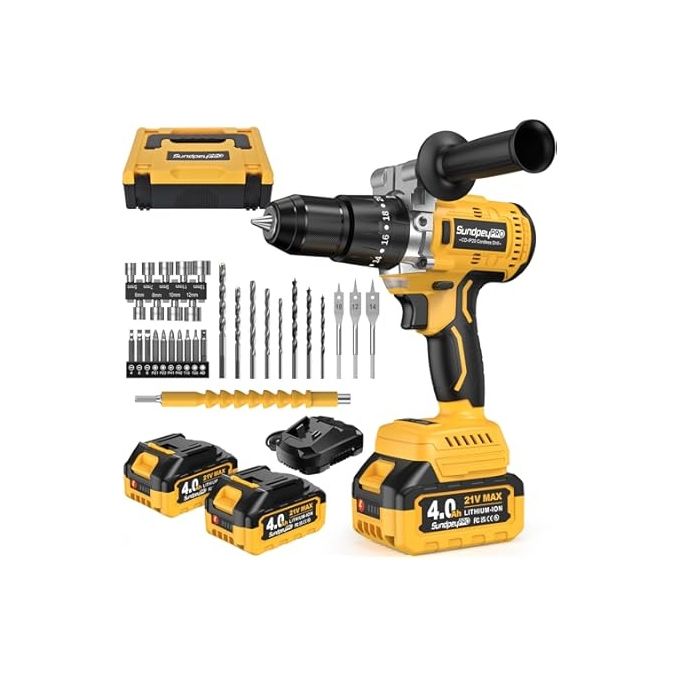 PG 8011017072920 Kit completo Trapano Multifunzione 135 W con 357 Accessori Velocita' Variabile 8000-33000 rpm Albero Flessibile colore Nero