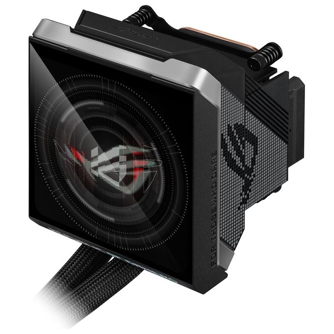 Asus 90RC01M1-B0EAY0 ROG Strix LC IV 360 ARGB LCD Raffreddatore di liquidi tutto in uno 12 cm colore Nero
