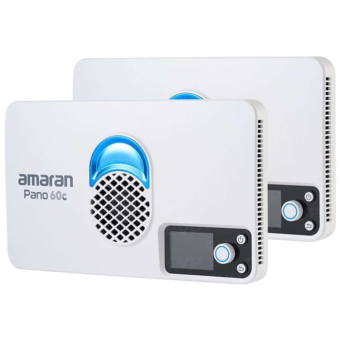 Amaran AM-6977162452630 Pano 60c 2-Light Kit Luce LED RGBWW 60W CRI 96 TLCI 97 colore Bianco