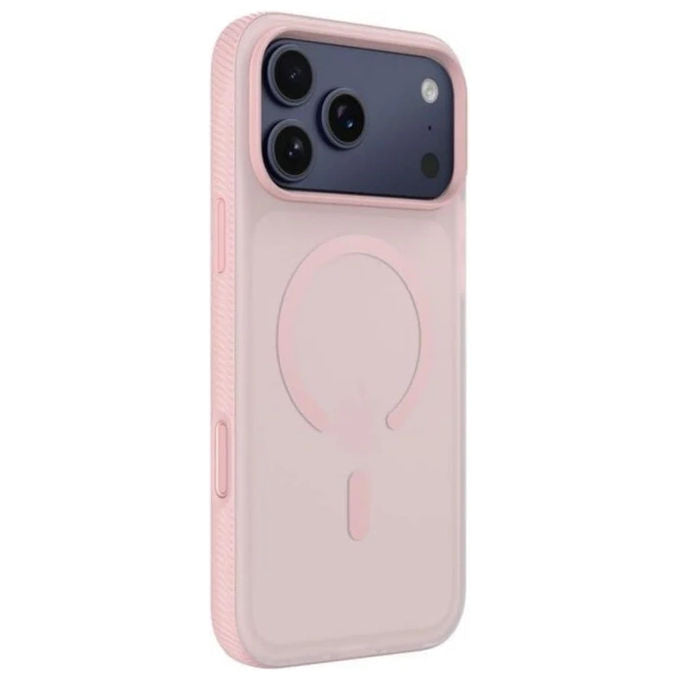 Belkin MSA038HQPK SheerForce Custodia per iPhone 17 Resistente agli urti fino a 4 m MagSafe Compatibile 75% Plastica Riciclata colore Rosa