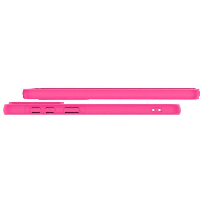 Cellularline cover chroma per Samsung Galaxy A57, custodia in gomma morbida, interno in microfibra, finitura opaca soft-touch, rosa