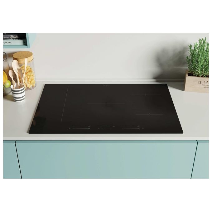 Candy CIE854MCBB Moderna Piano cottura a induzione 80 cm 5 Fornelli Flex-Zone colore Nero