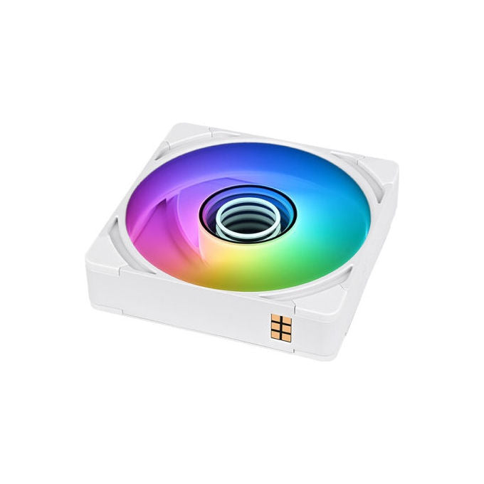 Thermaltake CL-F244-PL14SW-A CT140 EX INFINITY Ventola PC 140 mm 3 Pezzi ARGB Sync PWM 500-1800 rpm Bianco