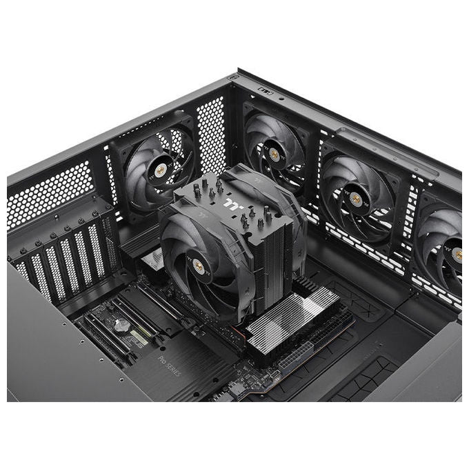 Thermaltake CL-P140-CA14BL-A WAir Raffreddatore d'aria per Processore 14 cm 6 Heatpipes 500 W TDP colore Nero