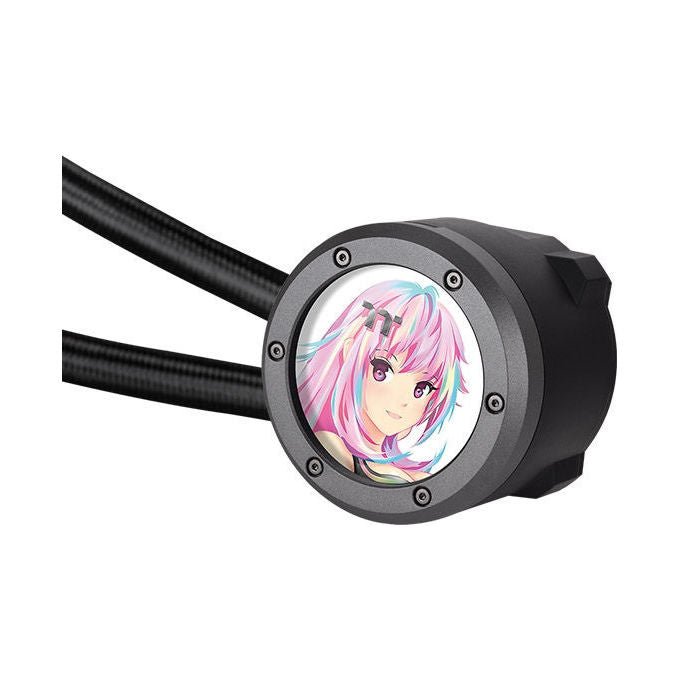 Thermaltake CL-W414-PL12SW-A Kit di raffreddamento a liquido 12cm con LED colore Nero