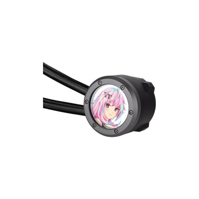 Thermaltake CL-W416-PL14SW-A Raffreddatore di Liquidi All-In-One Diametro 14 cm 2 Ventole ARGB Nero