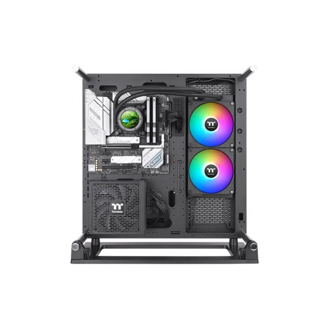 Thermaltake CL-W416-PL14SW-A Raffreddatore di Liquidi All-In-One Diametro 14 cm 2 Ventole ARGB Nero