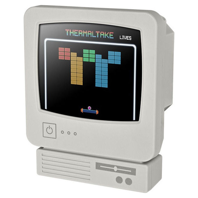 Thermaltake CL-W509-PL12SW-A Retro 240 Ultra ARGB Raffreddamento ad Acqua 240mm LCD TFT 3 6 Pollici Sincronizzazione ARGB Colore Beige