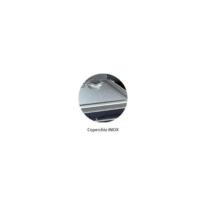 Focus Coperchio Inox per Cucine a Legna Focus 45cm