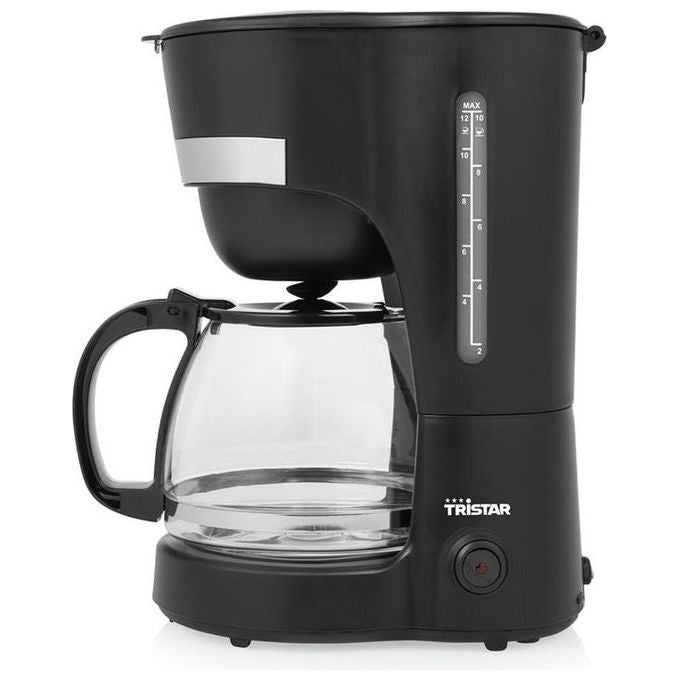 Tristar CM-1282 Macchina da caffe' a filtro 1.25 L 750 W antigoccia mantenimento caldo filtro permanente colore Nero