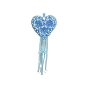 Baby Idea Fiocco a Forma di Cuore Artigianale per Neonati 130 cm di Altezza 47 cm di Larghezza per Uso Domestico Interno ed Esterno
