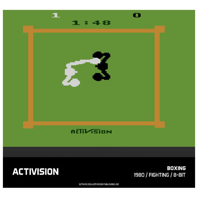 Plaion 160827 Evercade Activision Collection 2 Cartuccia con 15 Giochi Classici Piattaforma Azione Corse Sparatutto colore Nero