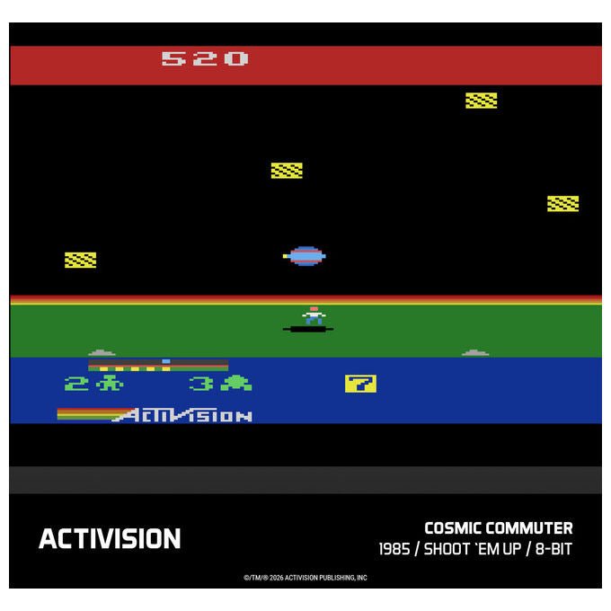 Plaion 160827 Evercade Activision Collection 2 Cartuccia con 15 Giochi Classici Piattaforma Azione Corse Sparatutto colore Nero
