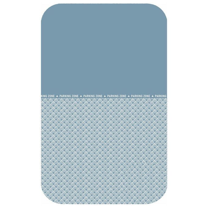 Colombo COP830 Foderina Copriasse da Stiro Triplo Strato 140x55 cm Zona Parking Cotone Biologico Made in Italy colore Blu