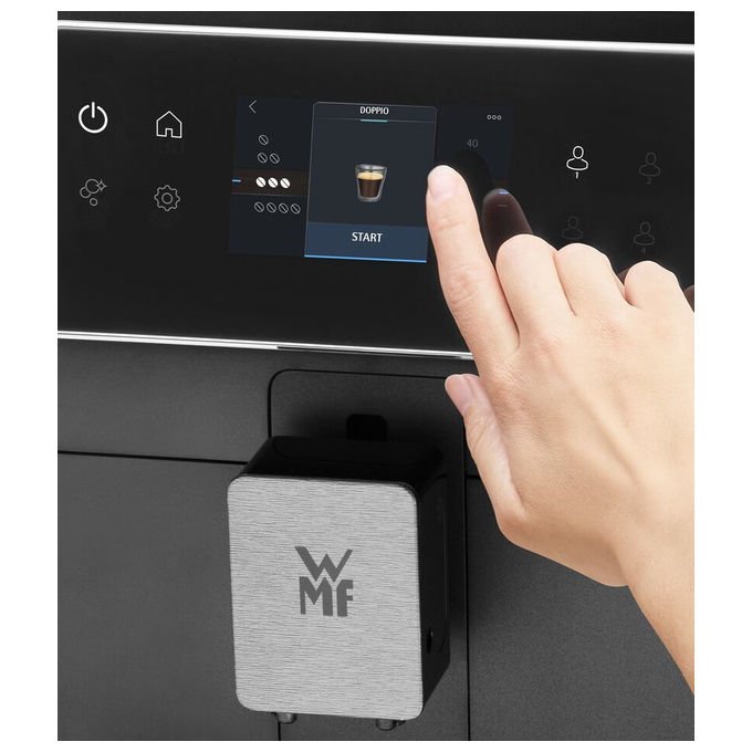 WMF CP820810 Perfection 740 Macchina da caffe' automatica Capacita' serbatoio 2 L Pressione 15 bar 15 bevande pre-programmate colore Nero
