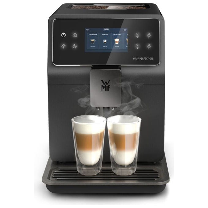 WMF CP820810 Perfection 740 Macchina da caffe' automatica Capacita' serbatoio 2 L Pressione 15 bar 15 bevande pre-programmate colore Nero